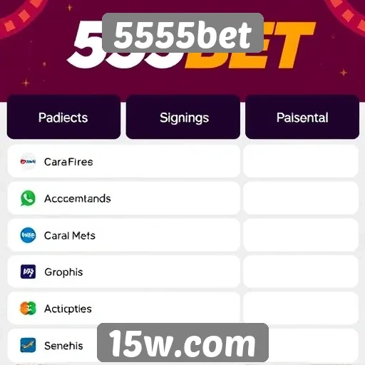 Métodos de pagamento disponíveis no 5555bet